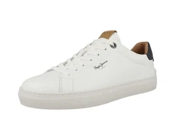 Pepe Jeans Camden Club Herren Sneaker Beige/Creme/Grau