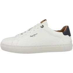 Pepe Jeans Camden Club Herren Sneaker Beige/Creme/Grau