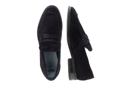 JOOP! Herren Slip On Velluto Kleitos Loafer Sneaker Dunkelblau/Blau/Hellblau