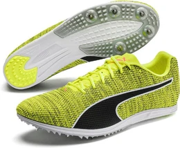 evoSPEED Distance 8 FIZZY YELLOW- BLACK Spike Schuh