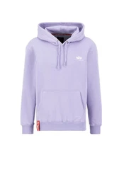 Alpha Industries Hoodie Basic Hoodie Small Logo Lila