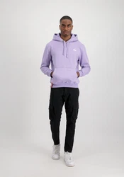 Alpha Industries Hoodie Basic Hoodie Small Logo Lila