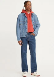 Levi's Bootcut-Jeans 527 SLIM BOOT CUT Lila/Blau/Dunkelblau