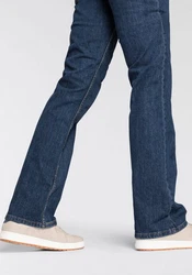 Levi's Bootcut-Jeans 527 SLIM BOOT CUT Lila/Blau/Dunkelblau