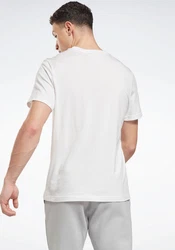 Reebok T-Shirt IDENTITY SMALL LOGO TEE Grau/Creme/Khaki/Weiß