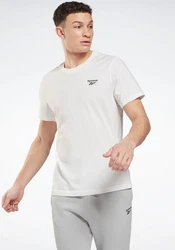 Reebok T-Shirt IDENTITY SMALL LOGO TEE Grau/Creme/Khaki/Weiß