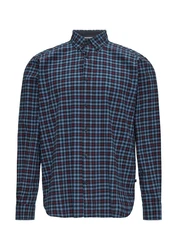 s.Oliver Langarmhemd mit Button-Down-Kragen 