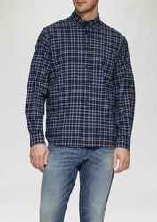 s.Oliver Langarmhemd mit Button-Down-Kragen 