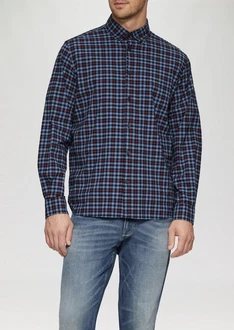 s.Oliver Langarmhemd mit Button-Down-Kragen s.Oliver Langarmhemd mit Button-Down-Kragen