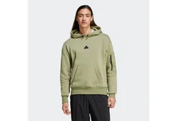 ADIDAS SPORTSWEAR Sportsweatshirt City Escape Dunkelgrün/Khaki/Grün