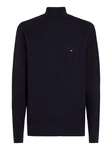 Tommy Hilfiger Rollkragenpullover Structure Roll Neck Dunkelblau
