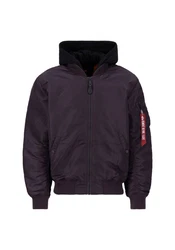 Alpha Industries Bomberjacke Anorak Dunkelblau/Lila