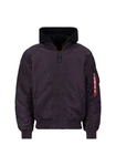 Alpha Industries Bomberjacke Anorak Dunkelblau/Lila