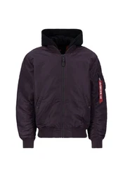 Alpha Industries Bomberjacke Anorak Dunkelblau/Lila