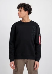 Alpha Industries Sweater Schwarz/Dunkelblau