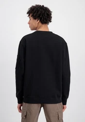 Alpha Industries Sweater Schwarz/Dunkelblau