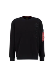 Alpha Industries Sweater Schwarz/Dunkelblau