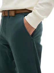 TOM TAILOR Denim Chinohose Weiß/Creme/Türkis/Dunkelgrün/Grün