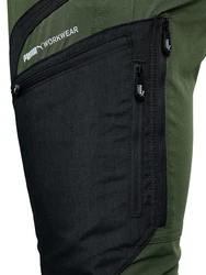 PUMA Workwear Outdoorhose Pro-One Adventure Dunkelgrün/Grün