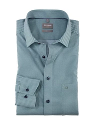 OLYMP Businesshemd 1006/54 Hemden Türkis/Blau/Hellblau/Grün