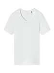 Schiesser T-Shirt Premium Modal Kurzarm Grau/Weiß