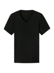 Schiesser T-Shirt Premium Cotton Schwarz/Dunkelgrau/Grau