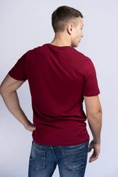 Lonsdale T-Shirt STAXIGOE Rot/Bordeaux/Dunkelrot