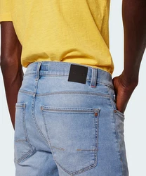 Pierre Cardin Jeansshorts Lyon Tapered Bermuda Jeans Blau/Hellblau