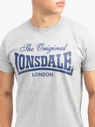 Lonsdale T-Shirt Colsbrooke Grau/Rot/Blau