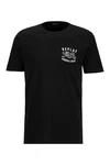Replay T-Shirt BASIC JERSEY Schwarz/Blau