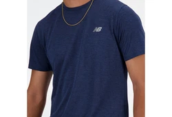 New Balance Kurzarmshirt Athletics T-Shirt Dunkelblau/Lila/Blau/Hellblau