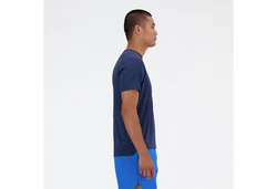 New Balance Kurzarmshirt Athletics T-Shirt Dunkelblau/Lila/Blau/Hellblau