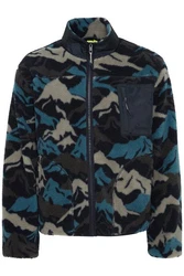 TheJoggConcept Jacke JCMMBERRA Dunkelgrün/Grau/Hellblau