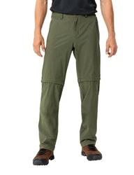 Vaude Trekkinghose FARLEY II MEN Stretch Zip-off Hose Dunkelgrün/Khaki/Grün