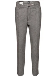 BOSS Stoffhose H-Kane-PL Grau/Hellgrau/Dunkelgrau/Braun