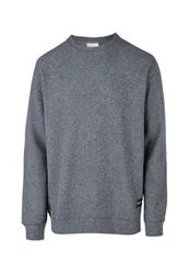 Cleptomanicx Sweatshirt Noitch Dunkelgrau/Hellgrau/Grau/Dunkelblau