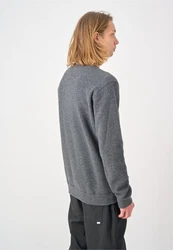 Cleptomanicx Sweatshirt Noitch Dunkelgrau/Hellgrau/Grau/Dunkelblau