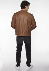 MUSTANG Lederjacke Max Braun