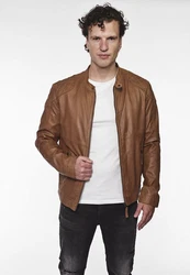 MUSTANG Lederjacke Max Braun