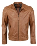 MUSTANG Lederjacke Max Braun