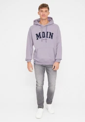 Derbe Sweatshirt Moin Maritim Lila/Dunkelblau/Fliederfarben