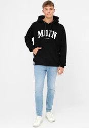 Derbe Sweatshirt Moin Maritim Schwarz/Mintgrün/Beige