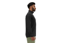 New Balance Laufshirt Space Dye 1/4 Zip Blau