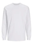 Jack & Jones Langarmshirt JJEUrban Edge Grau/Weiß