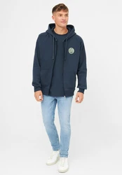 Derbe Sweatjacke Sturmmöwe Blau/Dunkelblau/Hellblau/Türkis