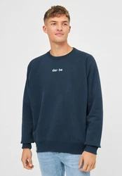 Derbe Sweatshirt Bedeutung Rückenprint Dunkelblau/Blau/Hellblau