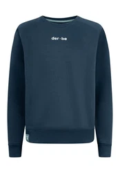 Derbe Sweatshirt Bedeutung Rückenprint Dunkelblau/Blau/Hellblau