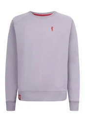 Derbe Sweatshirt Surround Basic Kippes Basic Lila/Rosa/Grau
