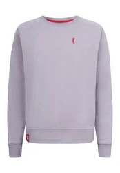 Derbe Sweatshirt Surround Basic Kippes Basic Lila/Rosa/Grau
