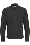 Casual Friday Langarmhemd CFArthur Schwarz/Dunkelgrau
